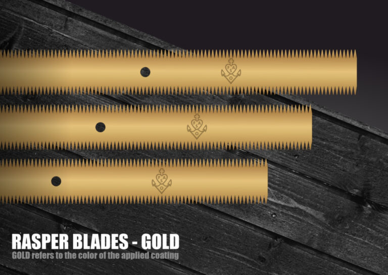 Rasper Blades Gold