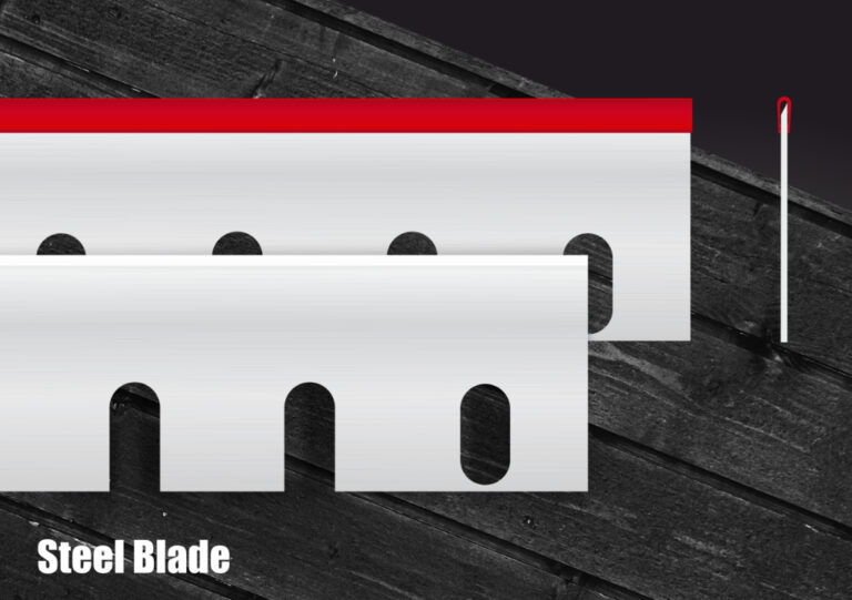 Scraper knives for drum dyer